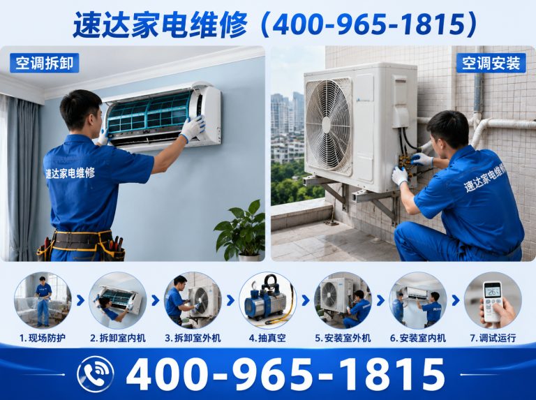 梧州空调拆装展示图